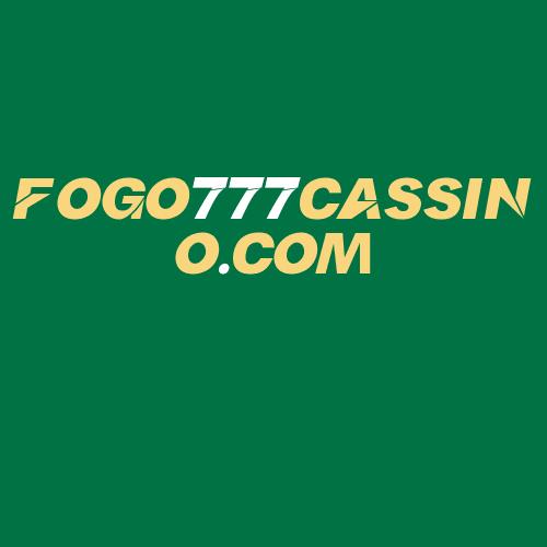 Logo da FOGO777CASSINO